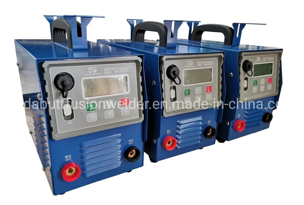 Sde315b 20mm/315mm Plastic Pipe Tools Welders Inverter Electrofusion Welding Machines