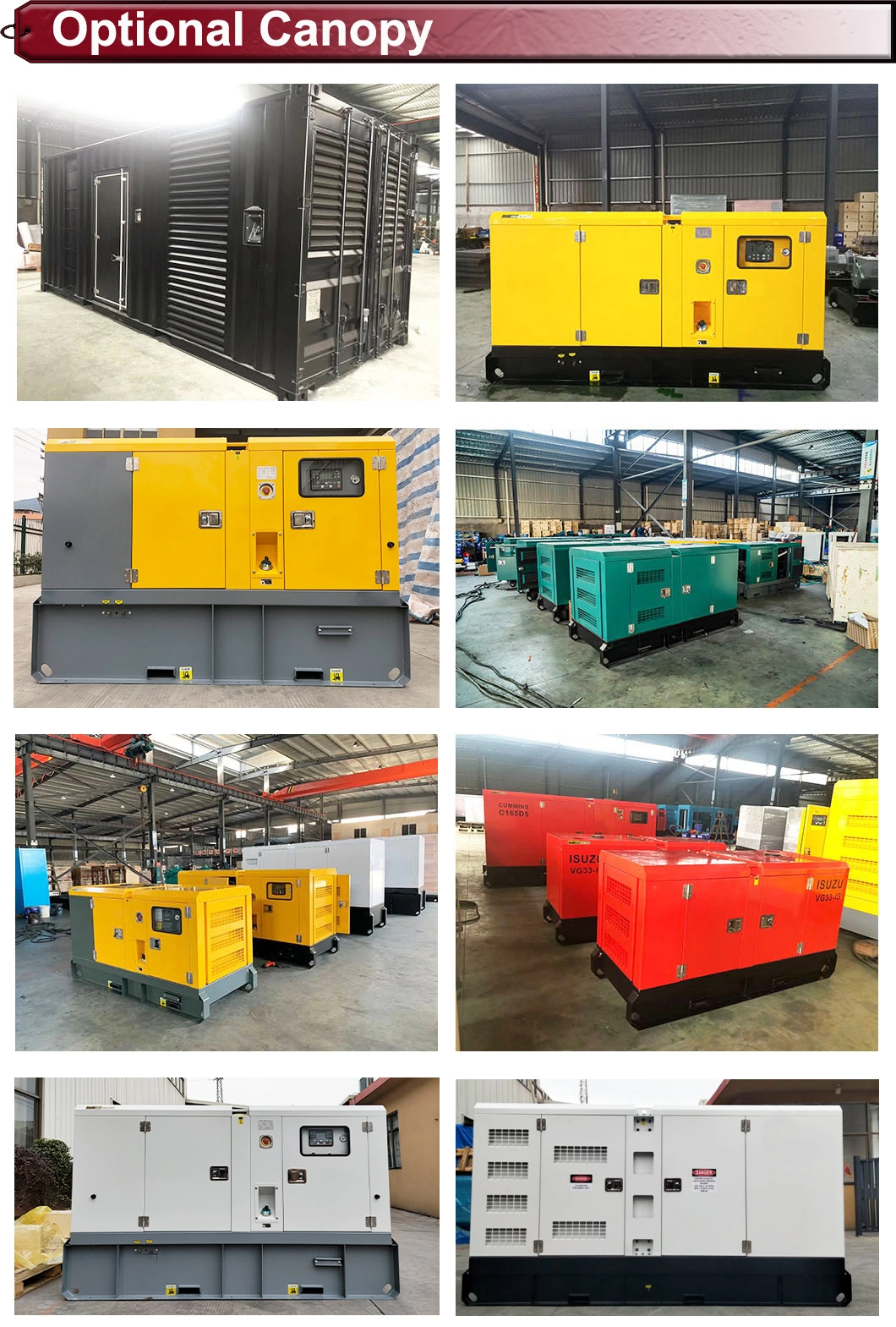 11kw 13kVA 13kv Manufacturers Wholesale Open Shelf 1 Phase Ricardo Kofo Welder Kirloskar Generator in Indonesia